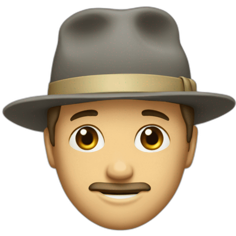 charlie chapline whitout hat emoji