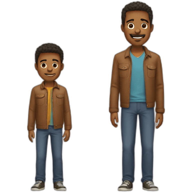 father and son emoji