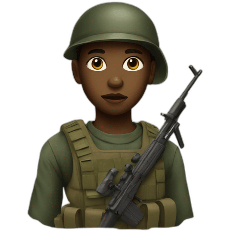 child soldier emoji