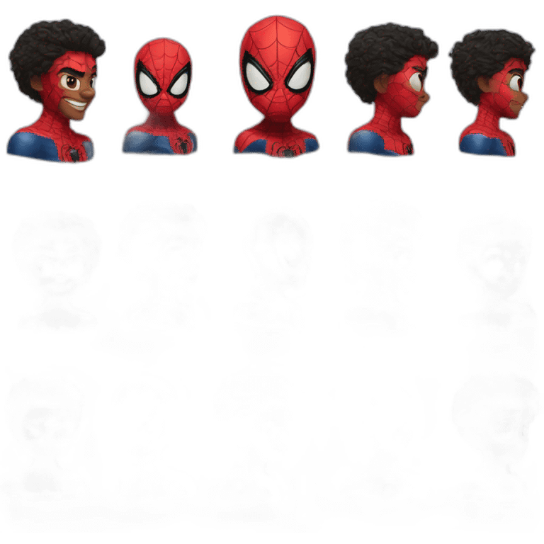 Spiderman new generation emoji