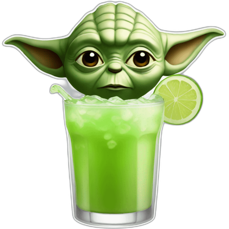 yoda drink emoji