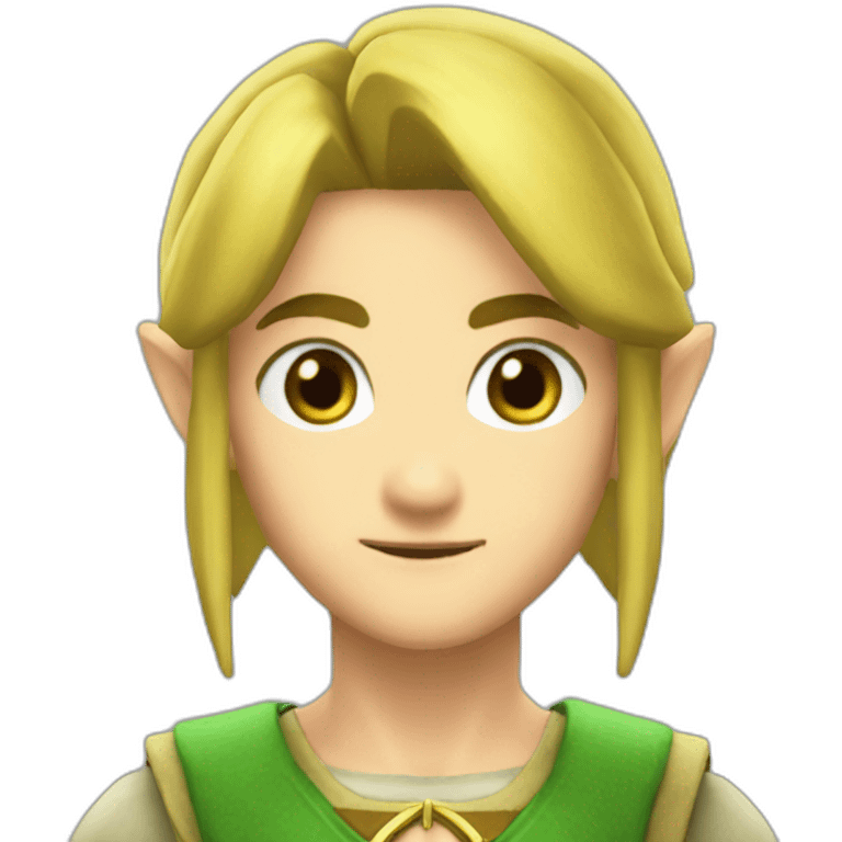 Link of zelda my black emoji