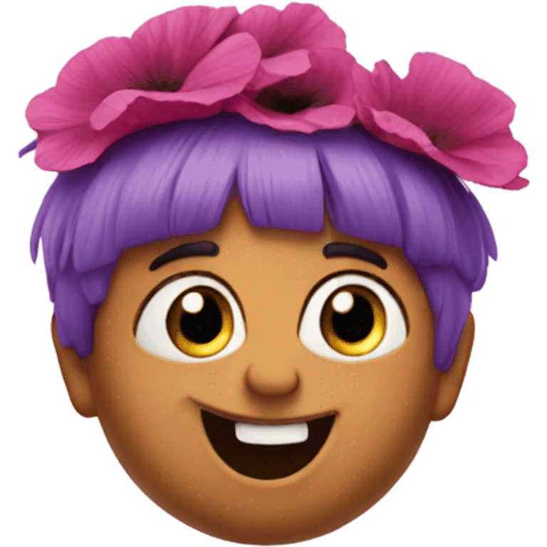 poppy from trolls emoji