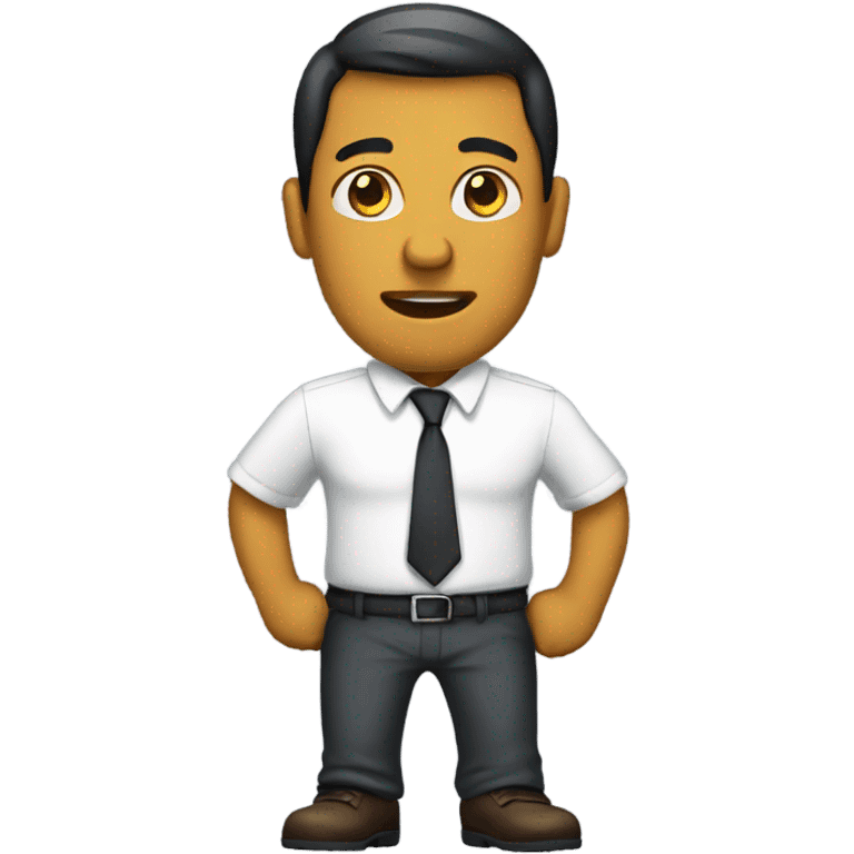 standing on business emoji