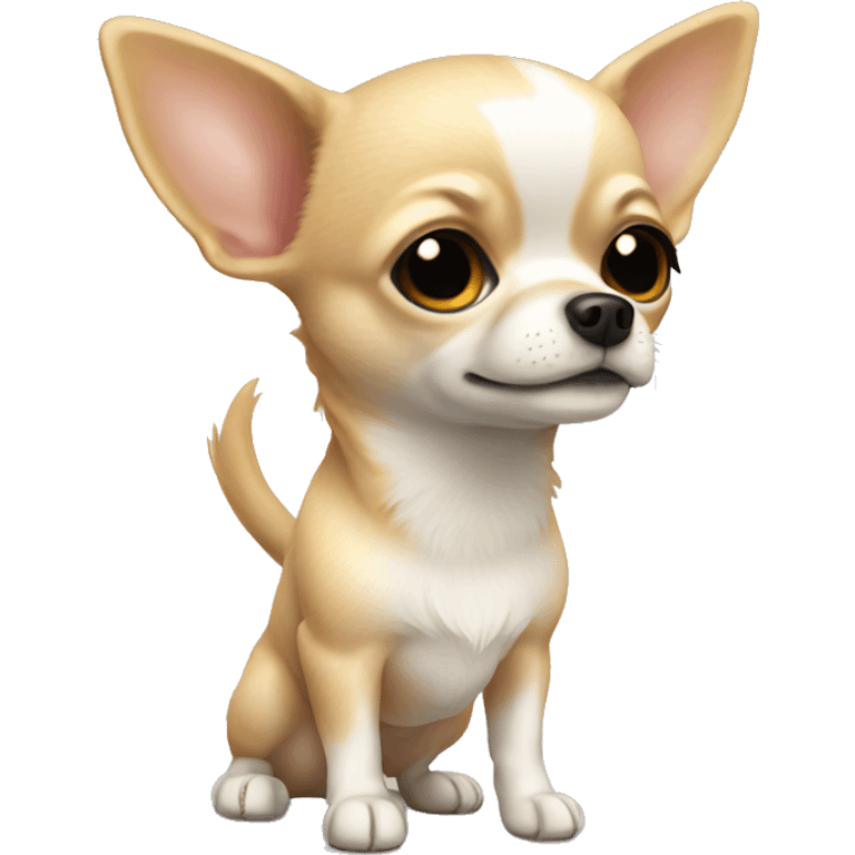 Chihuahua light fur emoji