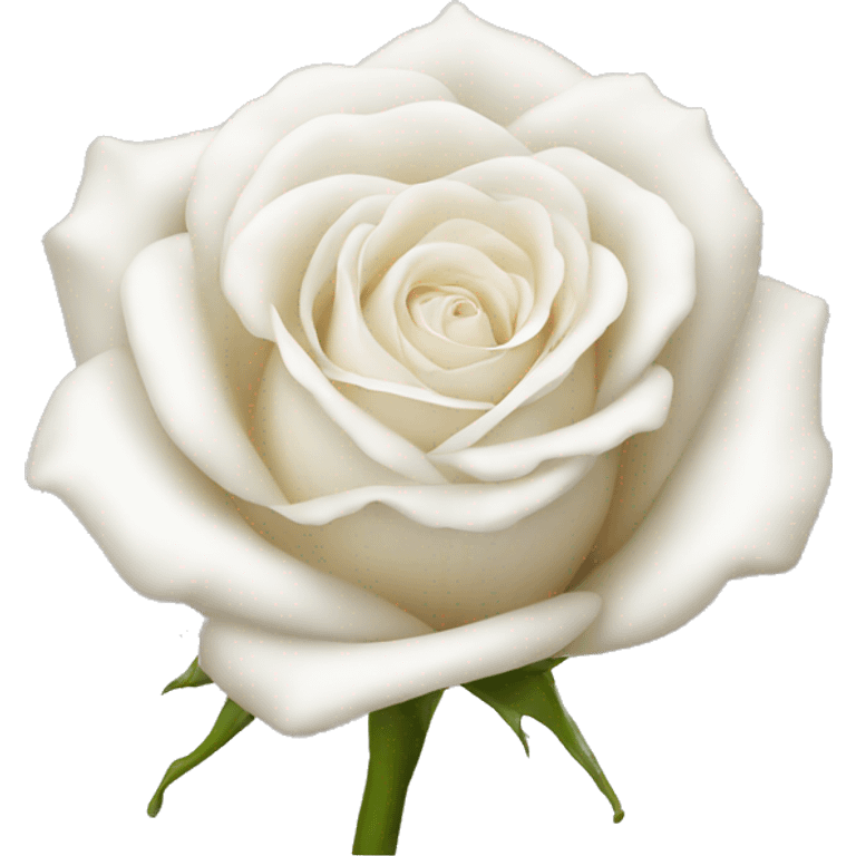 White rose emoji