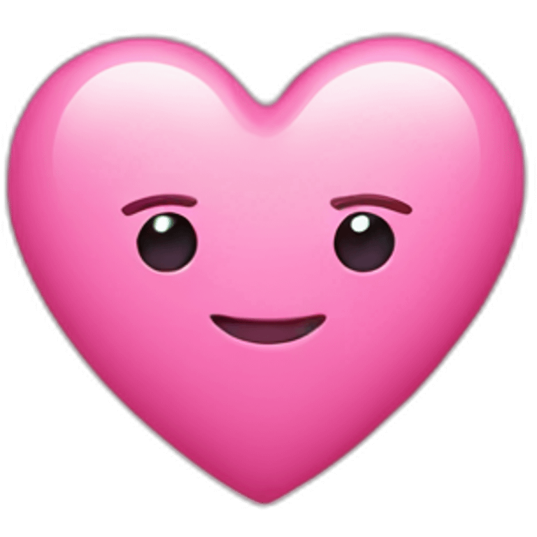 Heart Pink emoji