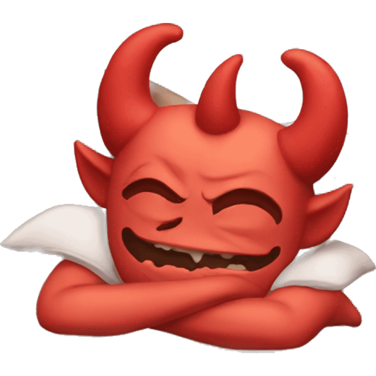 sleep devil emoji