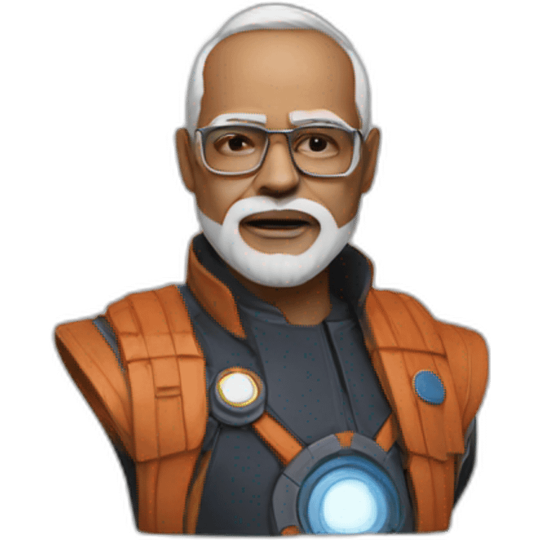 Modi join marvel emoji