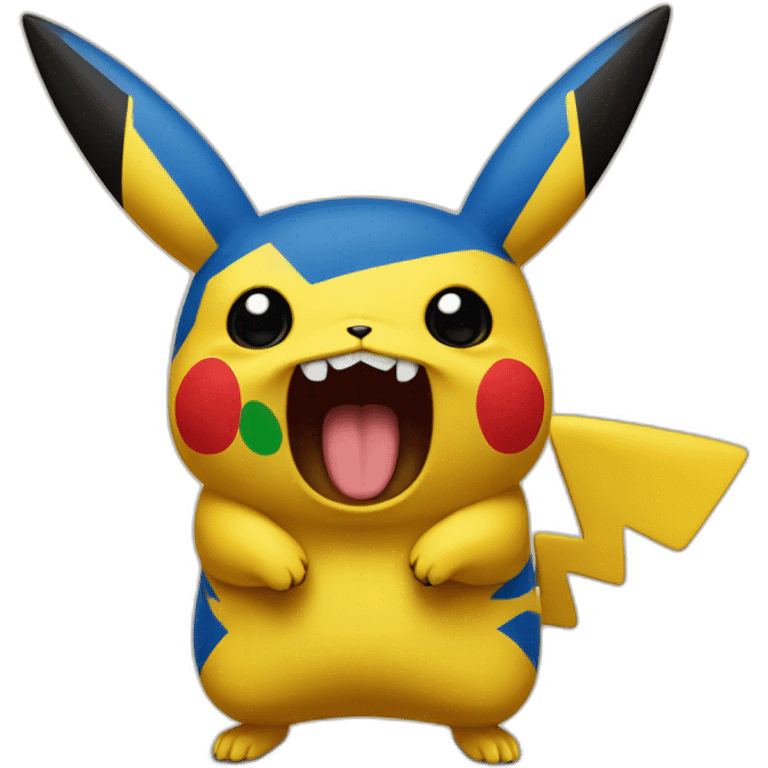 brazilian-pikachu-surprised emoji