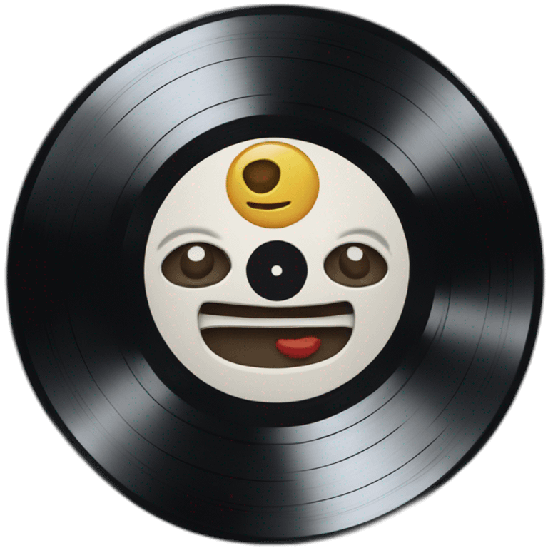 Vinil record  emoji