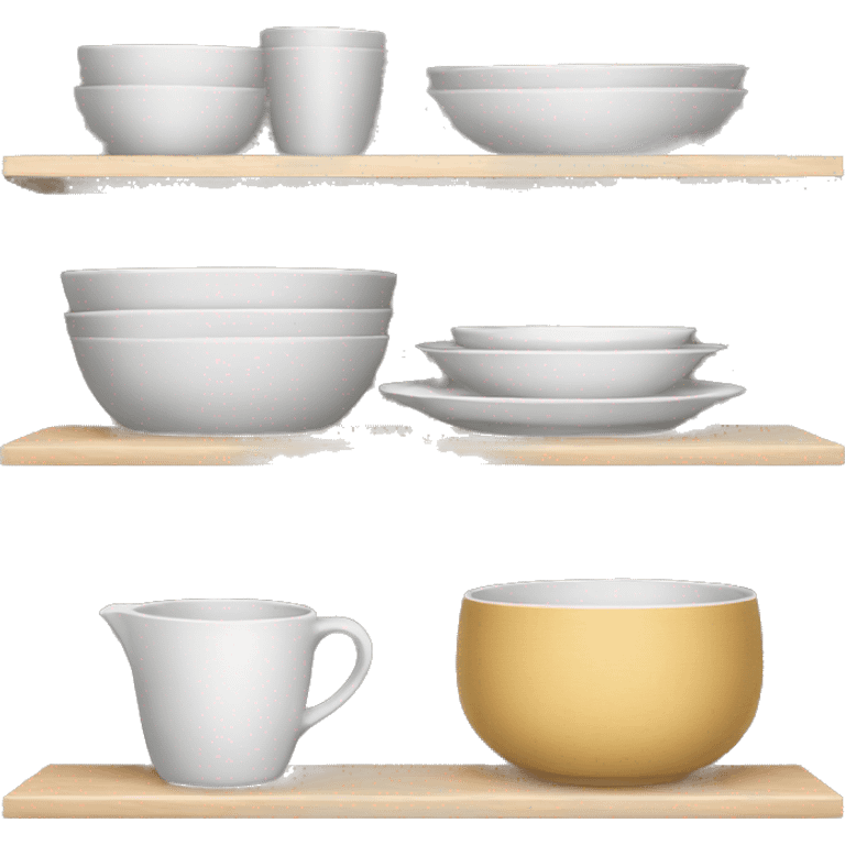 Tableware storage emoji