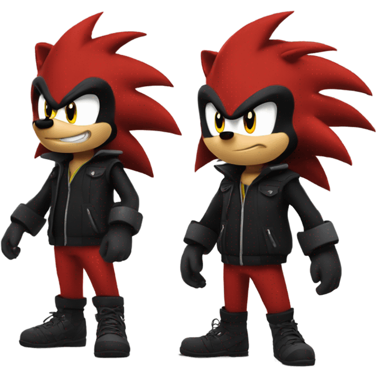 shadow the hedgehog emoji