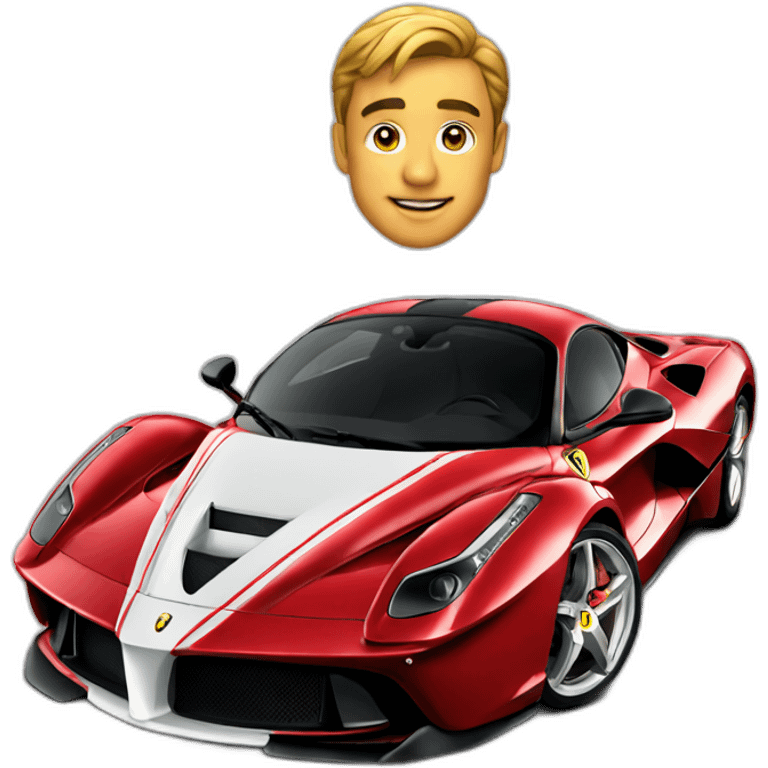 La Ferrari emoji