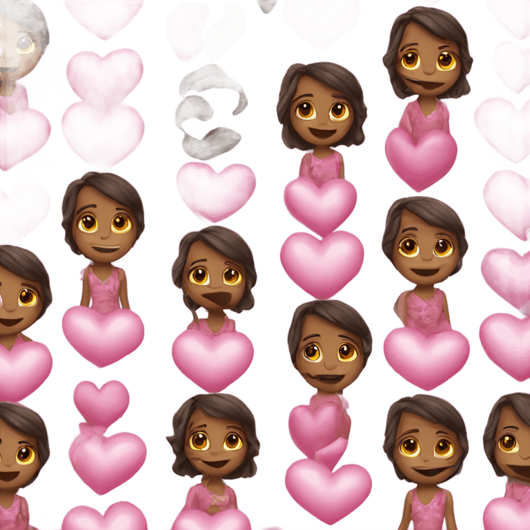 Girly hearts  emoji