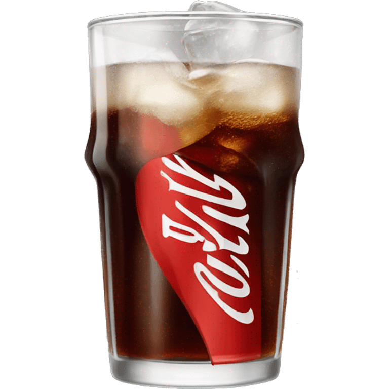 glass of coke emoji