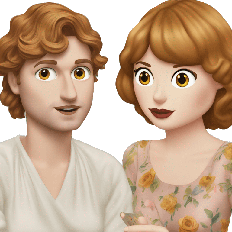 Florence Welch meets Taylor Swift journaling session emoji