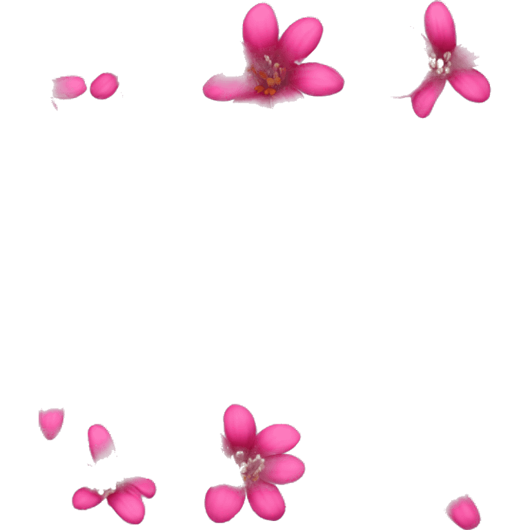 A Flor Amaranto rosa emoji