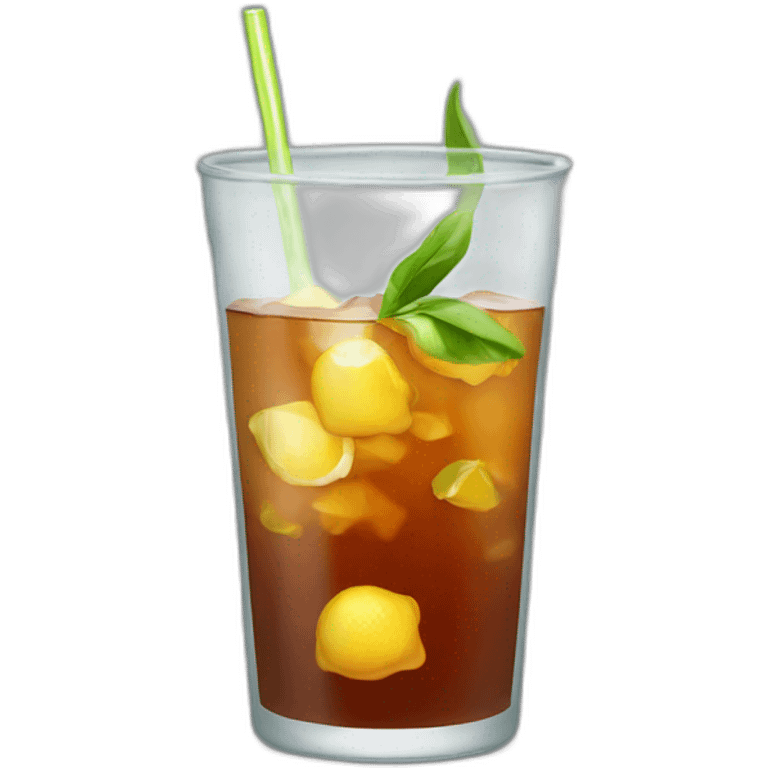 Ice tea science emoji