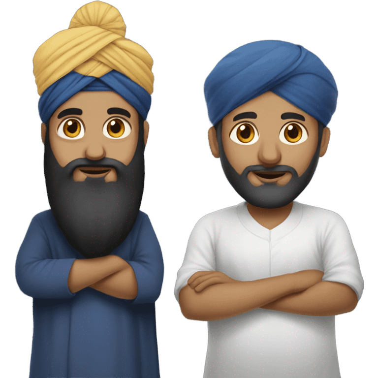 Islam and Sikh  emoji