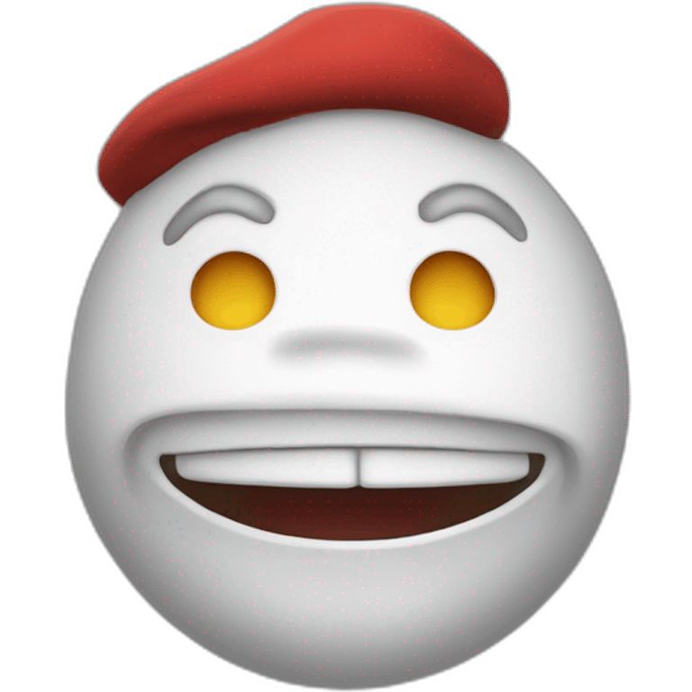 Bonhomme qui rigole emoji