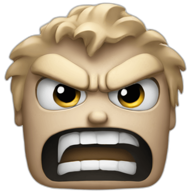 angry computer emoji