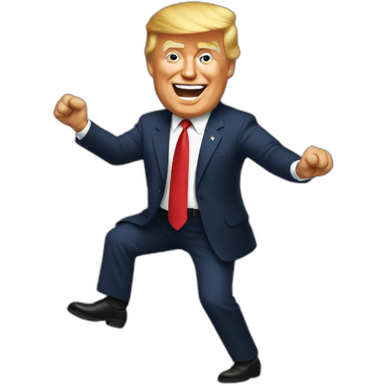 trump dancing emoji