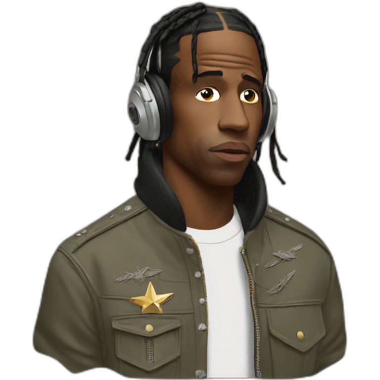 travis scott as eagle emoji