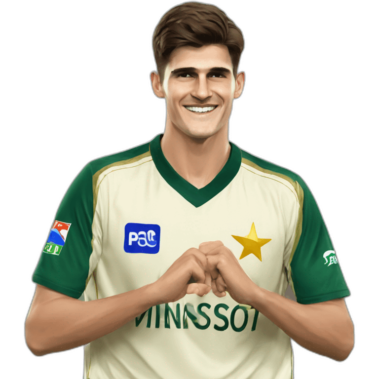 shaheen afridi celebration emoji