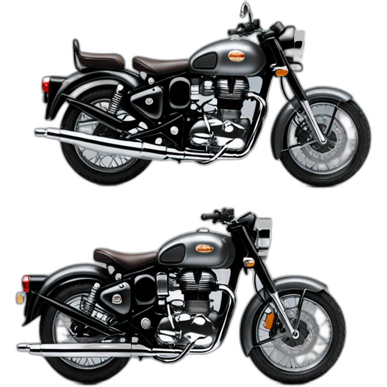 royal enfield classic 350 gunmetal grey emoji