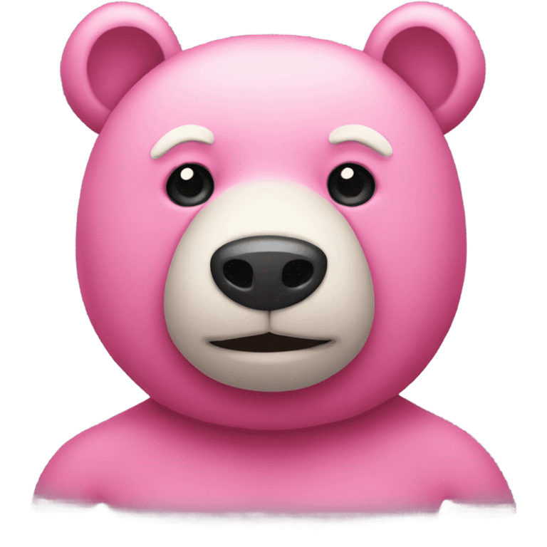 pink bear emoji