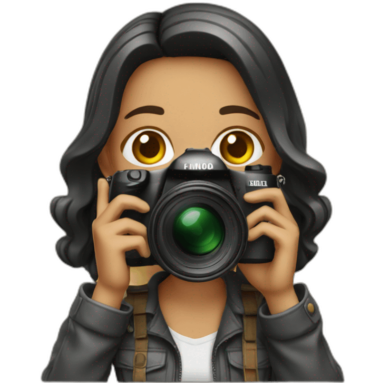 photographer girl emoji