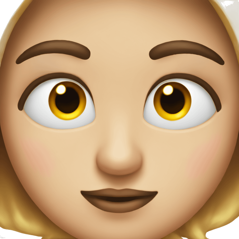 emoji with eyelashes emoji