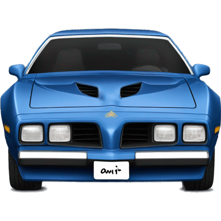 1979 Firebird Esprit in Nocturne Blue emoji