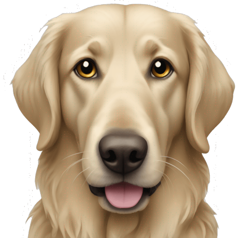 Flatcoated retriver emoji