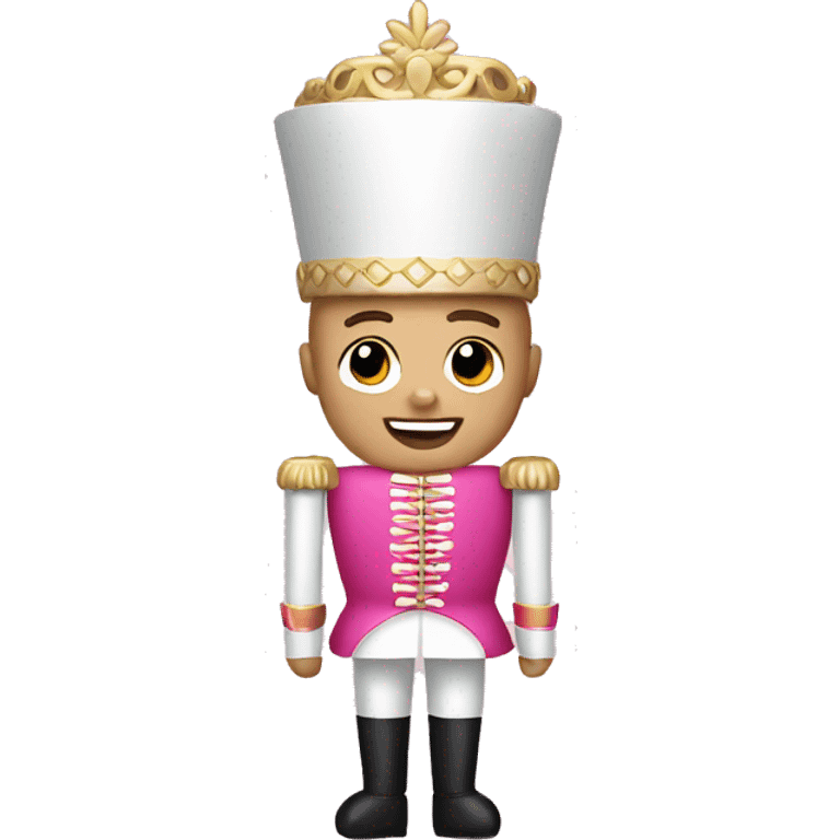 Pink nutcracker  emoji