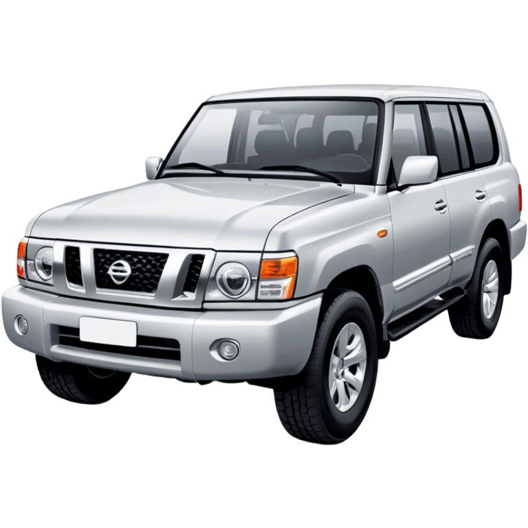 Nissan Patrol - Nissan (Model Year: 2022) (Iconic colour: Silver) emoji