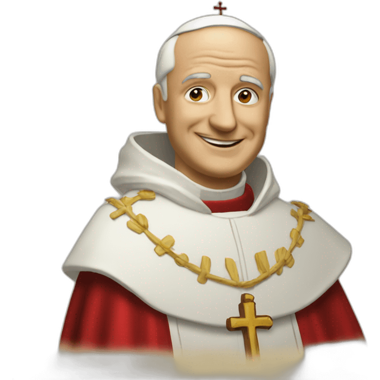 Le pape emoji