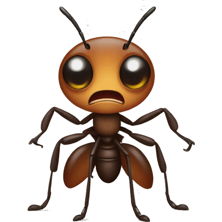 Angry ant emoji