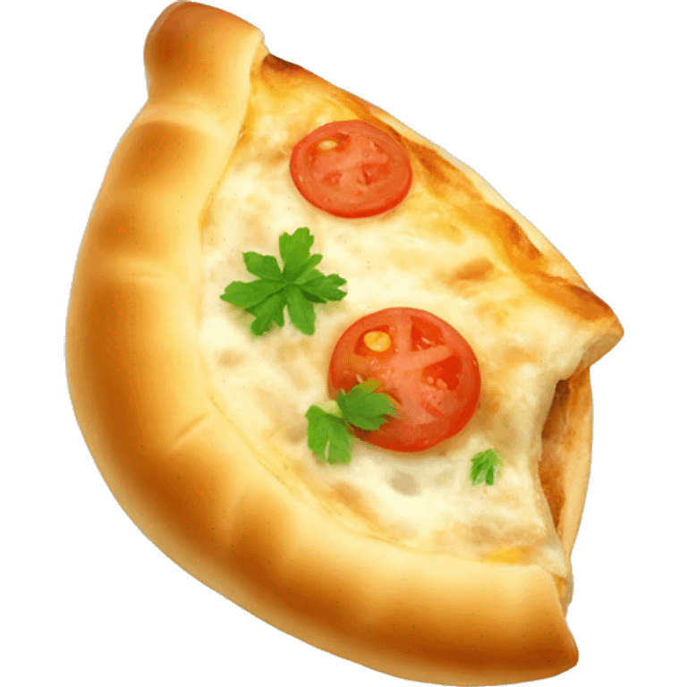 Delicious khachapuri in Adjarian emoji