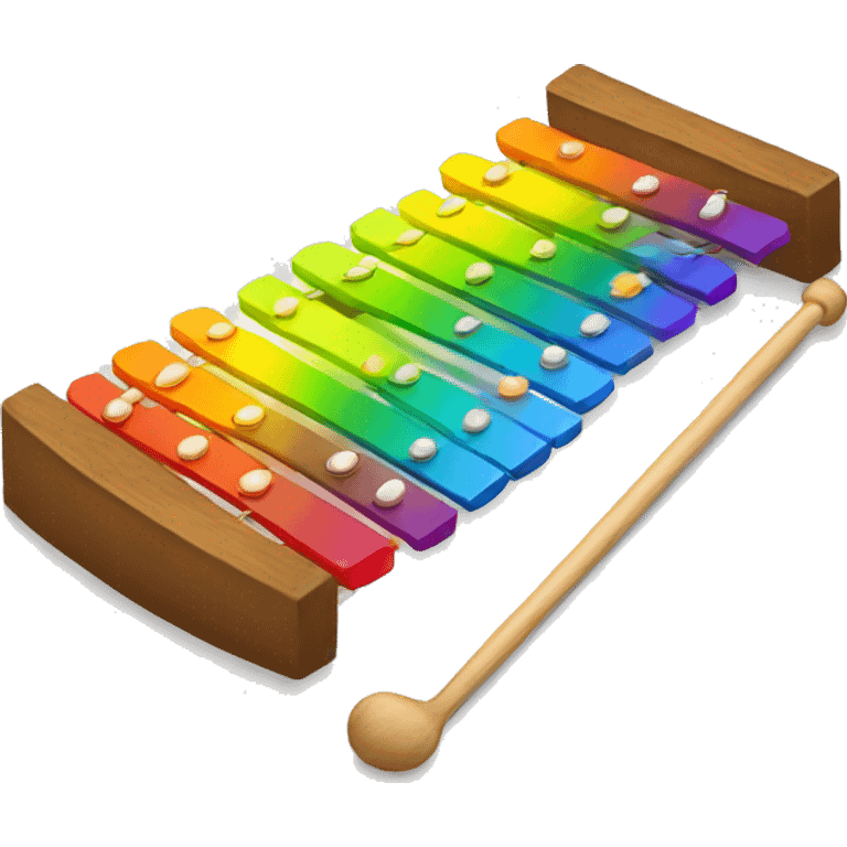 rainbow Xylophone emoji