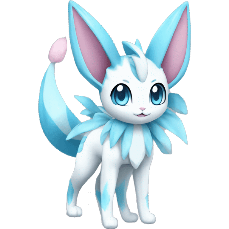 Sylveon-Glaceon-Vaporeon full body emoji