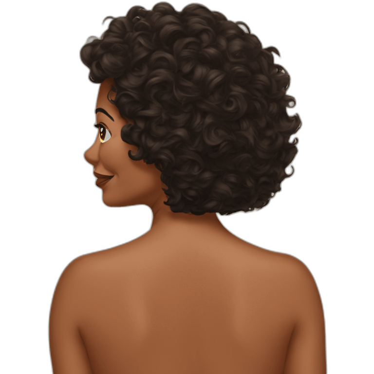 naturist oprah from behind emoji