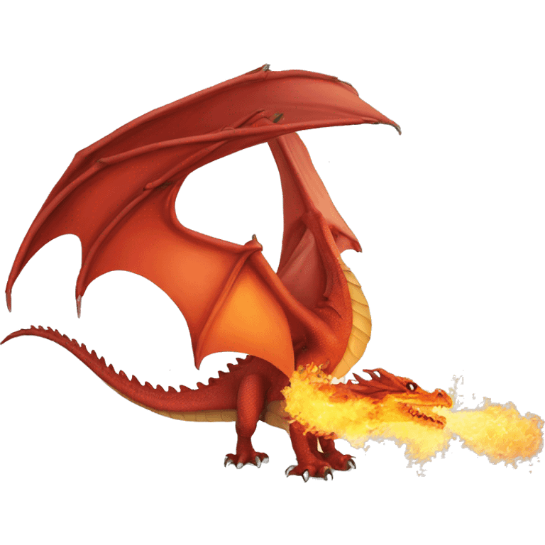 fire breathing dragon emoji