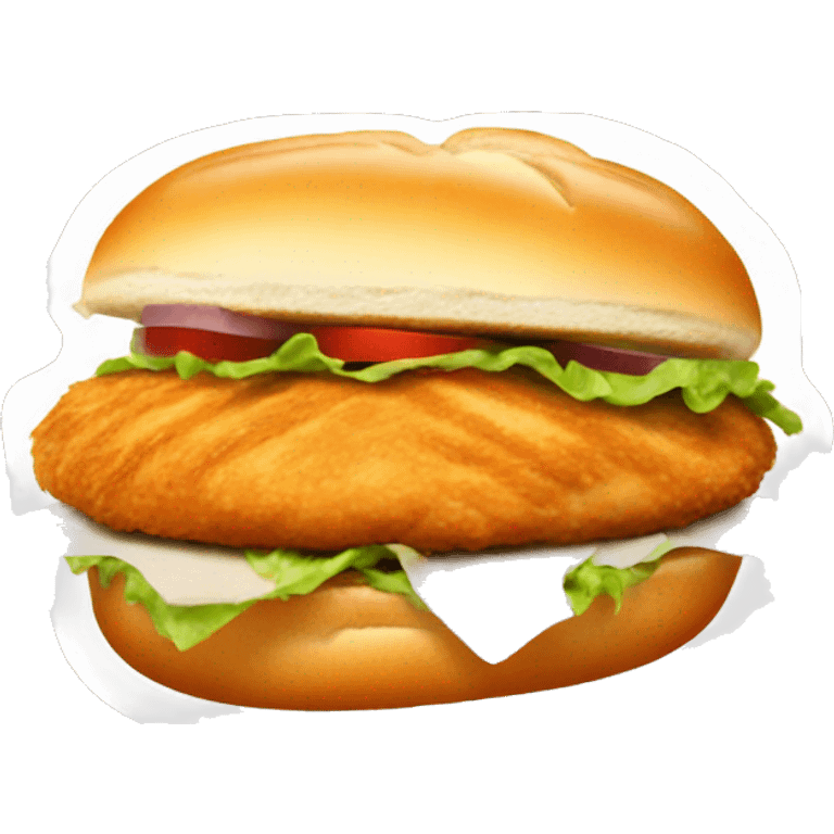 Chicken sandwich  emoji