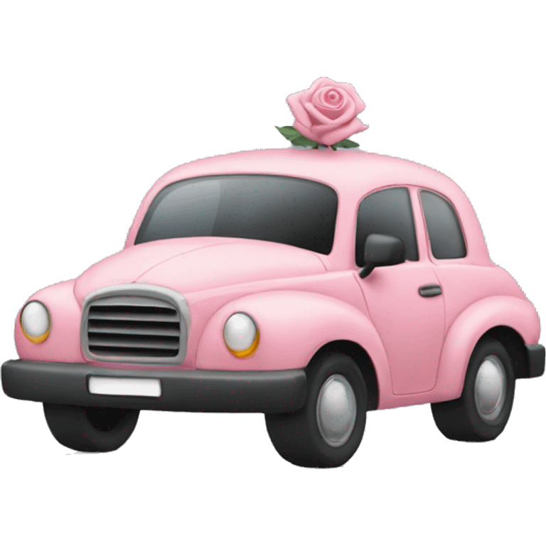 rose driving home emoji