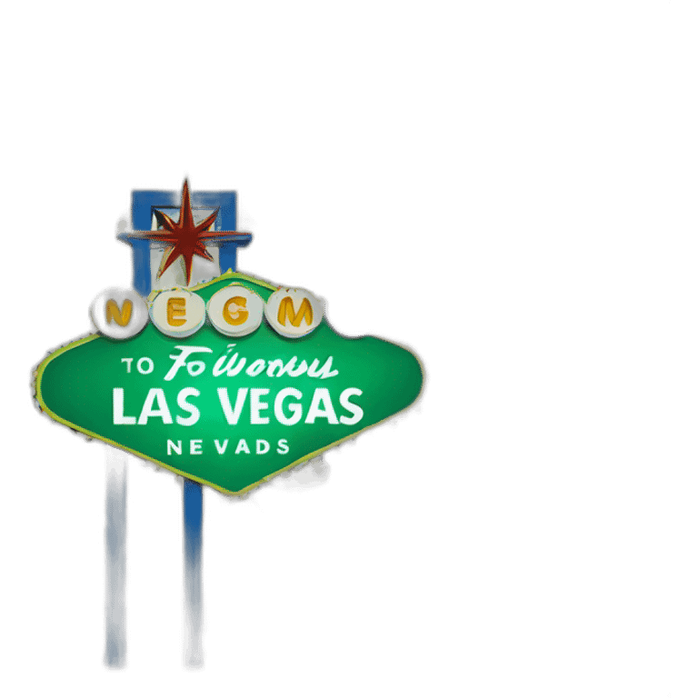 Las Vegas Sign emoji