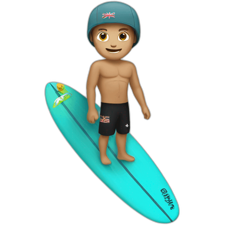 australian surfer emoji