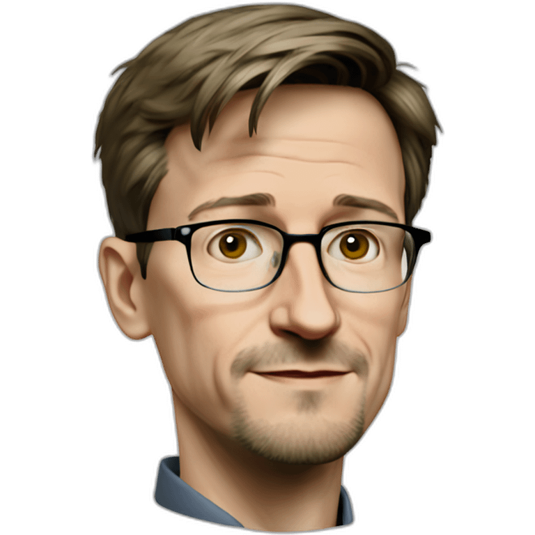 edward snowden as an apple genius emoji