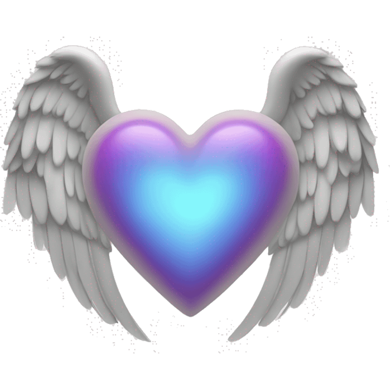 heart with angel wings emoji